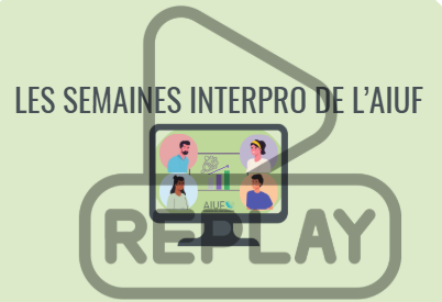 Les replays des webinaires sont disponibles !